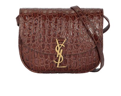 Kaia Small Satchel Croc-Embossed, front view
